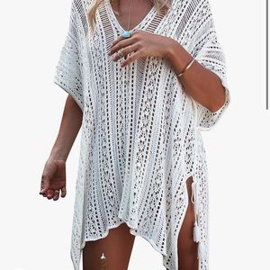 Women’s Bathing Suit Cover Up for Beach Pool Swimwear Crochet Dress